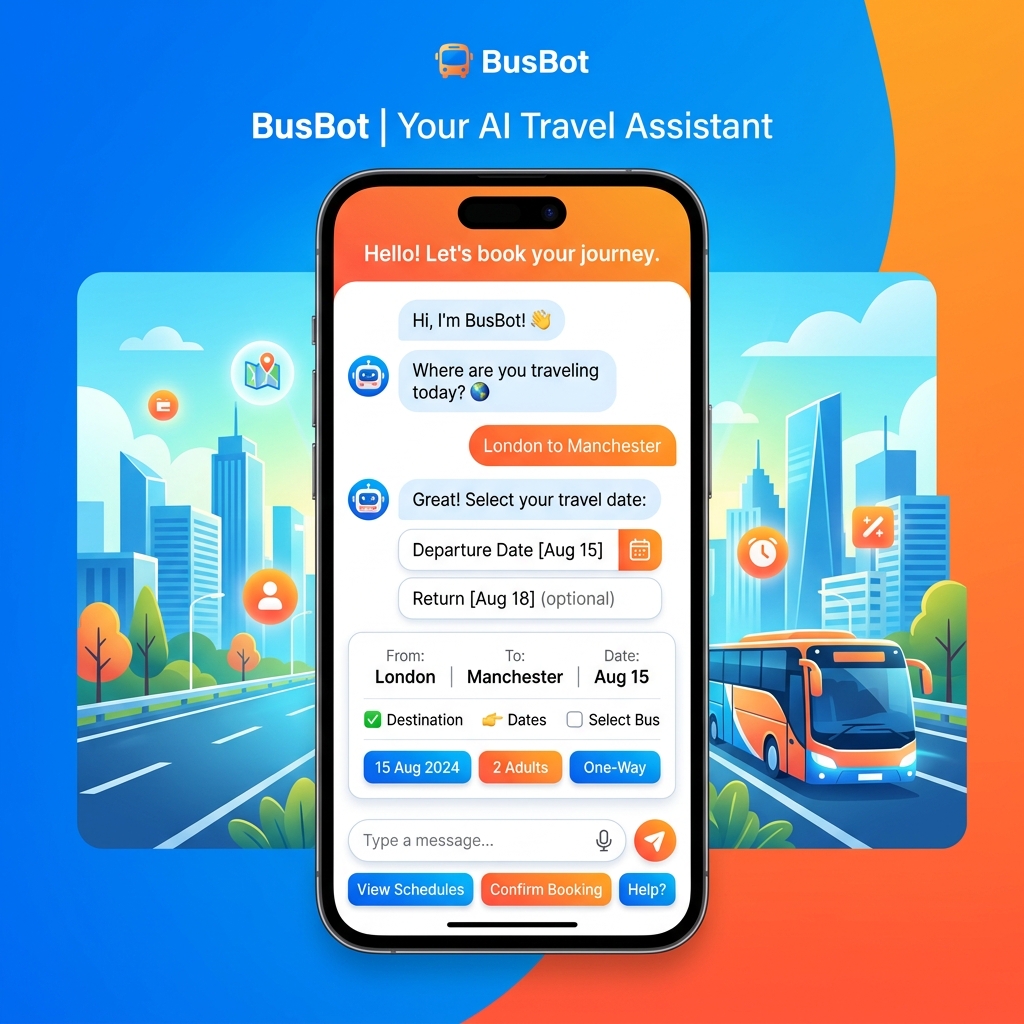 BusBot AI Mockup